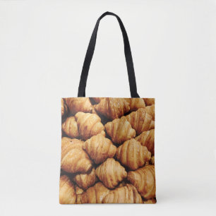 Tote Bag Arrière - plan de pain : Illustration d'aliments d