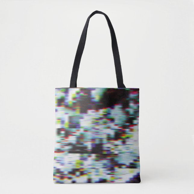 Tote Bag Arrière - plan de pépin foncé, illustration. Noir, (Devant)