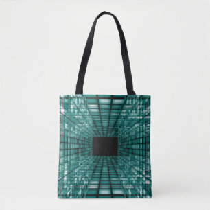Tote Bag Arrière - plan de perspective Abstrait