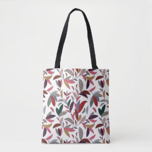 Tote Bag Arrière - plan floral