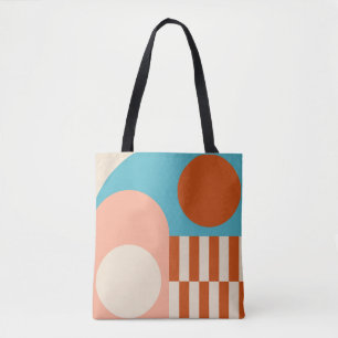 Tote Bag Arrière - plan géométrique abstrait moderne avec c