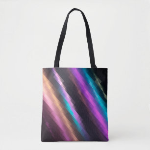 Tote Bag Arrière - plan multicolore en mosaïque abstraite v