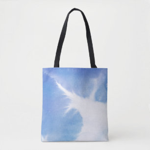 Tote Bag Arrière - plan peint à la main d'aquarelle