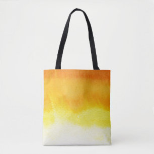 Tote Bag Arrière - plan peint à la main d'aquarelle