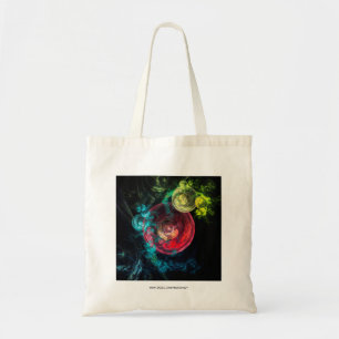 Tote Bag Art abstrait Galaxie Cercles