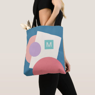 Tote Bag Art abstrait personnalisé classe funky de style mi