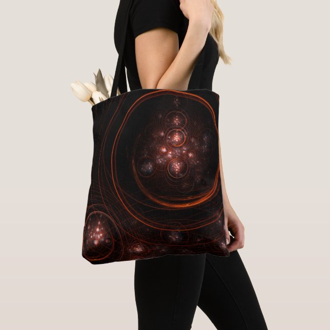 Tote Bag Art Abstrait Starlight (De près)