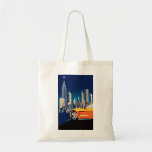 TOTE BAG ART AUTOMOBILE DE VETTE ÉLÉGANT