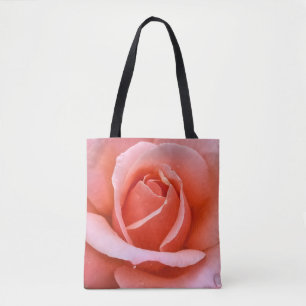 Tote Bag Art botanique romantique Rose Imprimer