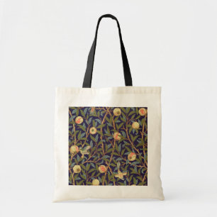 Tote Bag Art de cru d'oiseau et de grenade de William