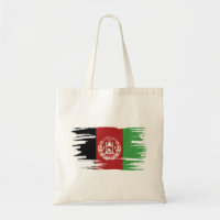 Art de la pinceau du drapeau afghan