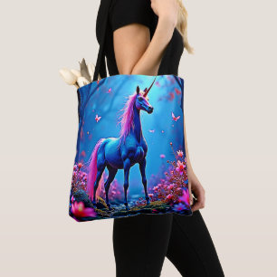 Tote Bag Art de licorne de fantasy mystique