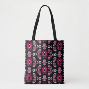 Tote Bag Art de protection de la main Hamsa