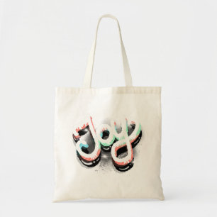 Tote Bag Art de rue urbain de foi et de joie