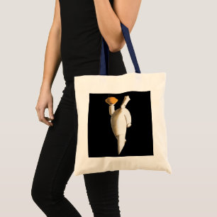 Tote Bag Art Déco Restaurant Chef, Affaires Vintages