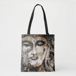 Tote Bag Art Fourre-tout d'aquarelle de Bouddha