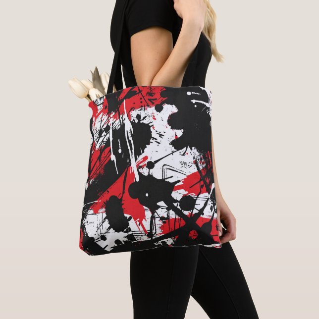 Tote Bag Art graffiti (De près)