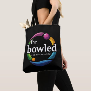 Tote Bag "Art in Motion : Circulaire pelouse Bowls Bowled L