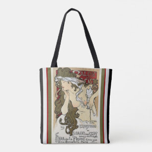 Tote Bag Art Nouveau Fourre-tout d'Alphonse Mucha