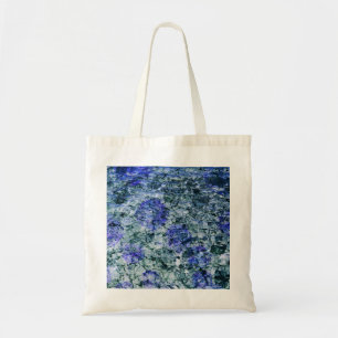 Tote Bag Art numérique d'aquarelle bleue arrière - plan abs
