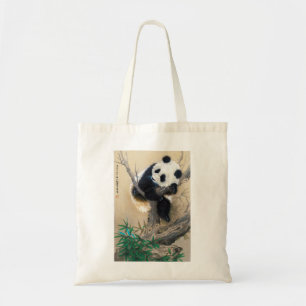 Tote Bag Art pelucheux doux mignon chinois frais d'arbre