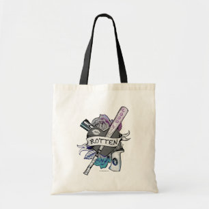 Tote Bag Art "putréfié" de tatouage du peloton Harley