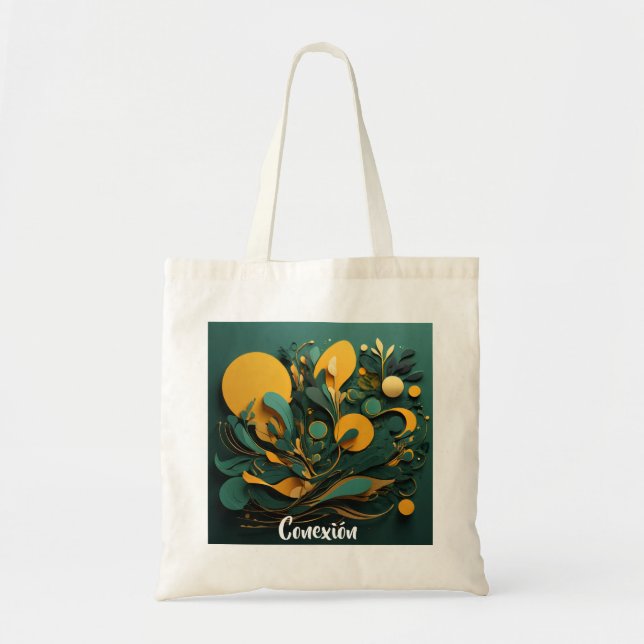 Tote Bag Arte Biodiversidad Viva Conexión (Devant)