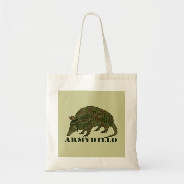 Tote Bag Article de tatou d'armée (Devant)