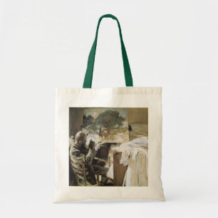 Tote Bag Artiste dans son studio par John Singer Sargent
