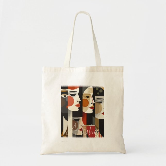 Tote Bag Artistère de palette de beauté Abstraite (Devant)