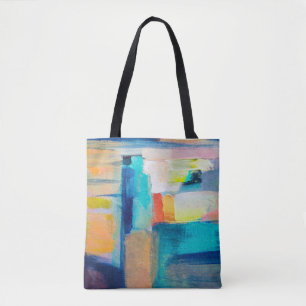 Tote Bag Artistérie Abstraite de texture à l'huile