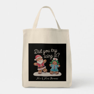 Tote Bag As-Tu Essayé De Le Glacer ? Infirmière en pain d'é