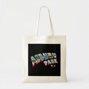 Tote Bag Asbury Park NJ Shirt Retro New Jersey Souvenir 