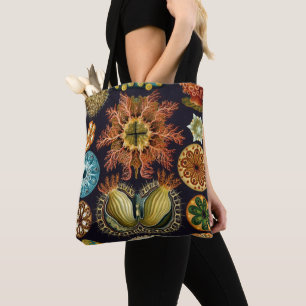 Tote Bag Ascidiae par Ernst Haeckel, Animaux Marins Vintage