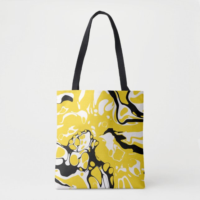 Tote Bag Asher - Liquify Abstraction (Devant)
