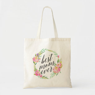Tote Bag Assez mieux guirlande toujours florale de maman