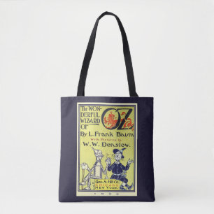 Tote Bag Assistant vintage de Oz livre couverture Art, page