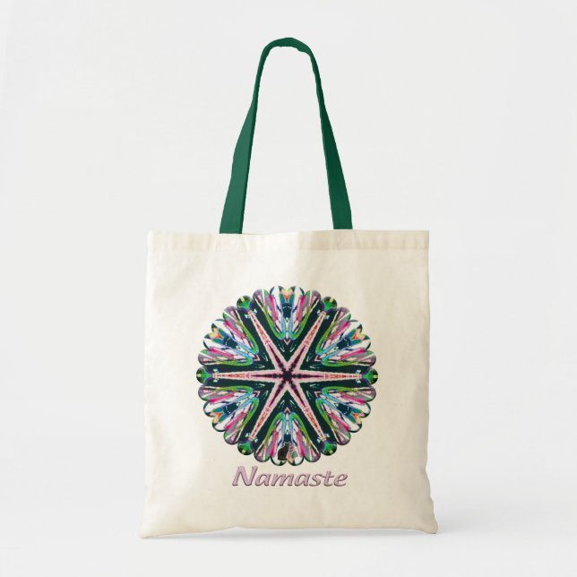 Tote Bag Astral Namaste Kaleidoscope (Devant)