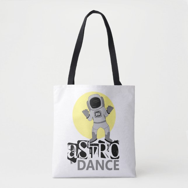 Tote Bag Astro Dance, astronaute (Devant)