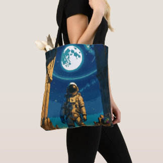 Tote Bag Astronaute sous la porte céleste