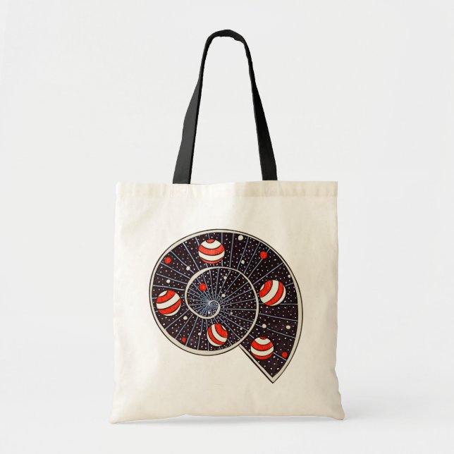 Tote Bag Astronomie Funny Space Spiral Galaxy (Devant)