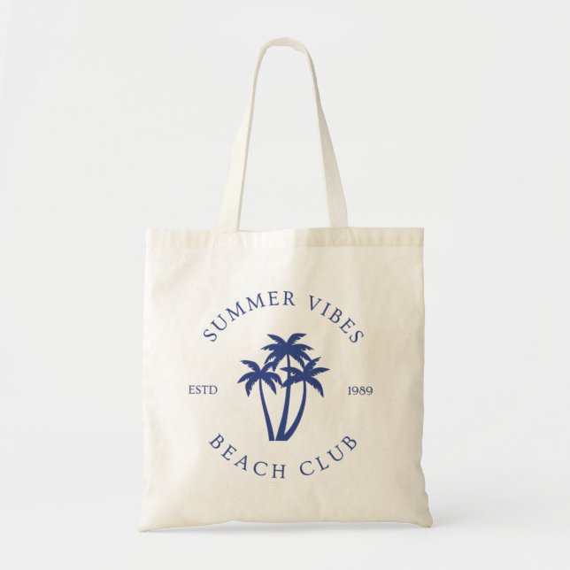 Tote Bag Atmosphère estivale (Devant)
