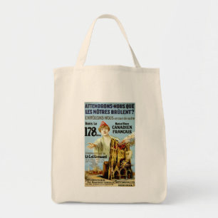 Tote Bag Attendrons-Nous Que Les Notre-Brulent