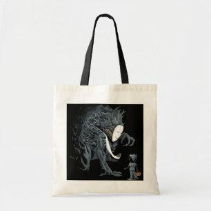 Tote Bag Attention à un coup de pied sur Halloween
