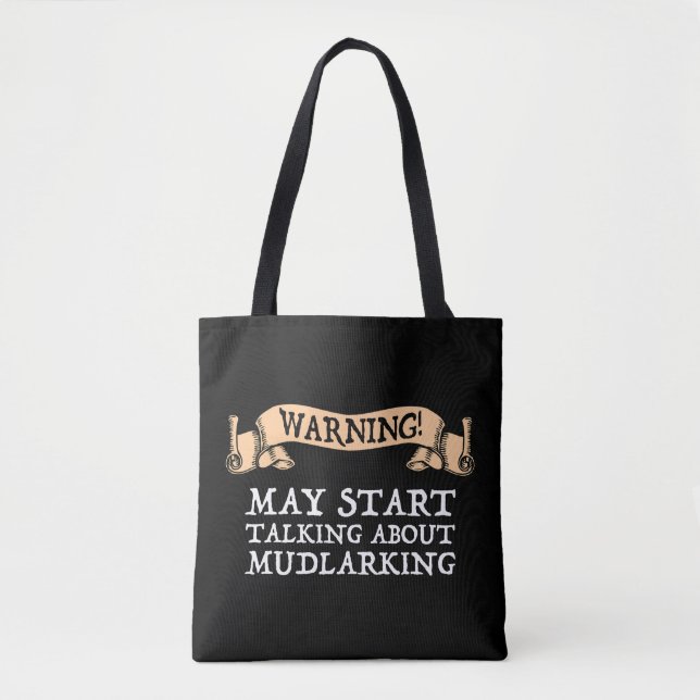 Tote Bag Attention ! Peut-être commencer à parler de larmes (Devant)