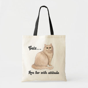 Tote Bag Attitude du chat