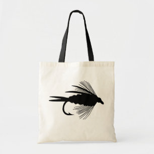Tote Bag Attrait de pêche de mouche noire