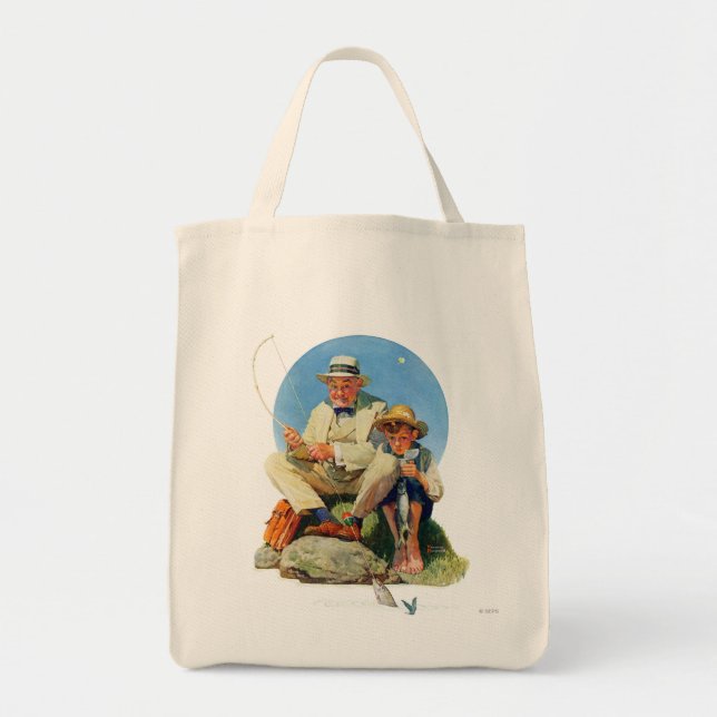 Tote Bag Attraper le grand (Devant)