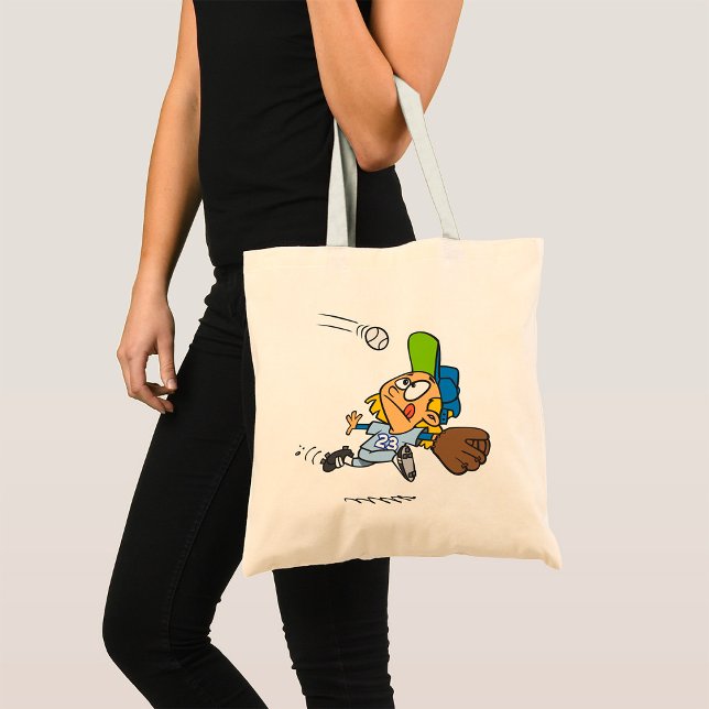 Tote Bag Attraper Un Baseball (Créateur téléchargé)