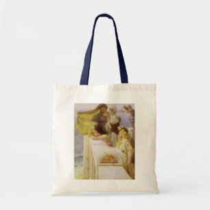 Tote Bag Au Berceau d'Aphrodite par Sir Lawrence Alma Tadem